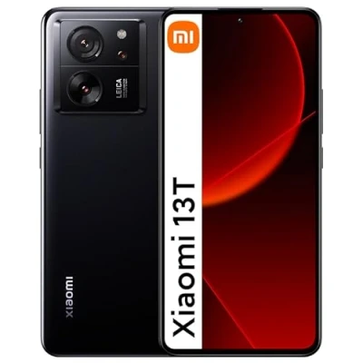 Image de Xiaomi Smartphone 13T 5G, système Leica triple appareil photo 50 MP, écran AMOLED 144 Hz, processeur MediaTek Dimensity 8200 Ultra 4 nm, batterie 5000 mAh 12 Go + 256 (noir brillant)