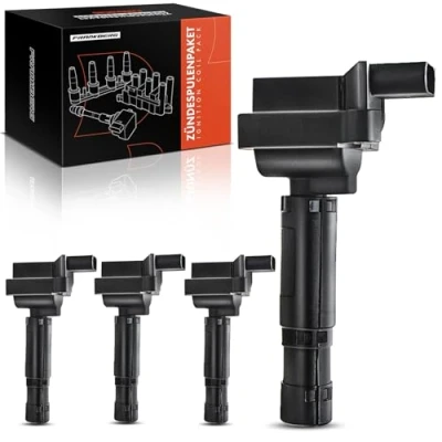 Image de Frankberg 4x Bobines d&#039;allumage Compatibles avec C Klasse W203 C180 C200 C230 1.8L 2002 2006 Coupé CL203 S203 C209 A209 W211 S211 R171 Remplacer# 0001501580