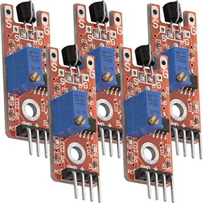 Image de AZDelivery 5X KY 036 Module capteur Tactile Compatible avec Arduino et Raspberry Pi y Compris Un eBook