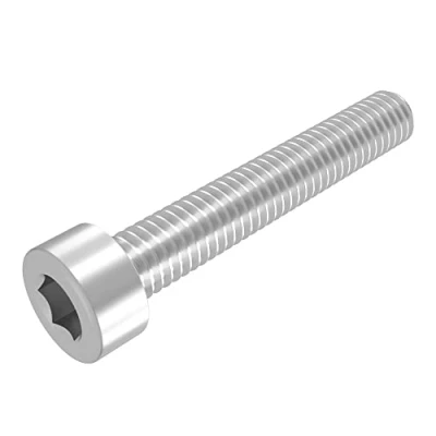 Image de SECCARO Vis cylindriques M8 x 50 mm inox V2A VA A2, DIN 912 / ISO 4762, six pans creux, filetage complet, 20 pièces