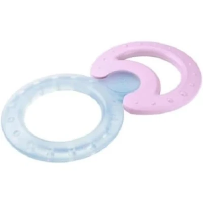 Image de NUK 10256225 Set teether cool, 2 chambres , classique et pour le massage refroidissement Modèle aléatoire