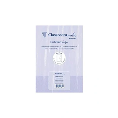 Image de Enveloppe avec fermeture A5 PP pour cahiers EcoSmart ClassroomMates
