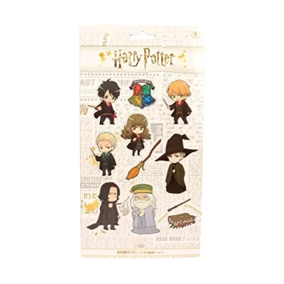 Image de HARRY POTTER Aimant Mignon caractères Magnets Set Official Merchandising, Multicolore, Taille Unique (Dirac 1)