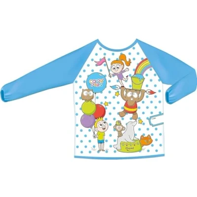 Image de Maped Color&#039;Peps Tablier de Protection pour Enfant 18 mois à 5 ans Peinture et Loisir Créatif Imperméable Nettoyage Facile Motif Fille Garçon