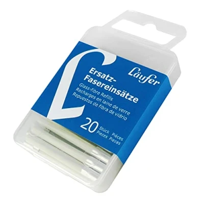 Image de Läufer 10200 mines de recharge pour le crayon à gomme en fibre verre, 20 pinceaux