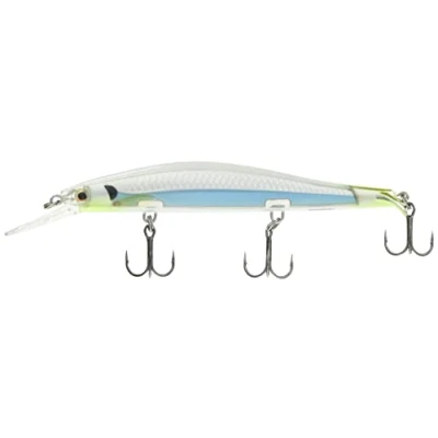 Image de Rapala Leurre de Pêche RipStop Deep Matériel pour Profondeurs avec 2 Bavettes d&#039;Eau Douce Profondeur Nage 2.4 2.9m 12cm / 15g Fabriqué en Estonie Albino Shiner