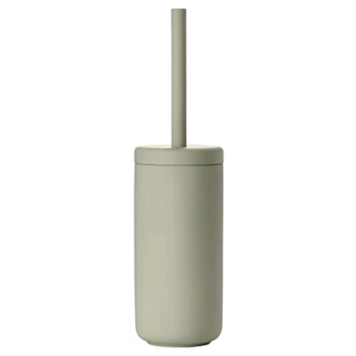 Image de Zone Denmark Brosse Toilettes WC Ume 10 x 38,7 cm Grés Design Japonais ÉLéGant Coupe Interne pour Drainage ́ Vert