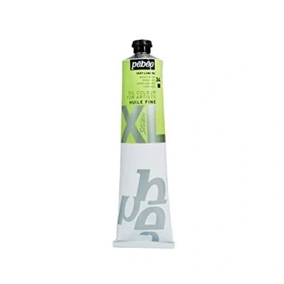 Image de Pébéo Huile Fine XL 200 ml Peinture à l’Huile Vert Lumière