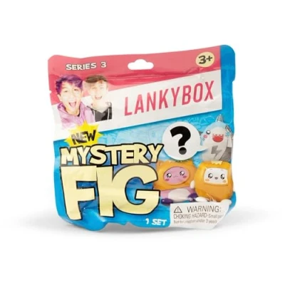 Image de LankyBox, Lanky Box Stars Mini Figurines mystères Les Styles Peuvent Varier, 2000 Serie 4, Multicolore, Petit