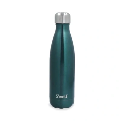 Image de bouteille Original S&#039;well, design Saphir vert, 500ml. isotherme sous vide pour conserver les boissons froides et chaudes En Acier inoxydable sans BPA déplacements