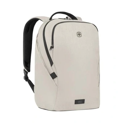 Image de WENGER MX Light Sac pour portable avec poche tablette, Notebook jusqu’à 16’’, tablette 10’’, 21 l, Affaires Fac École Voyages, Beige, 653499