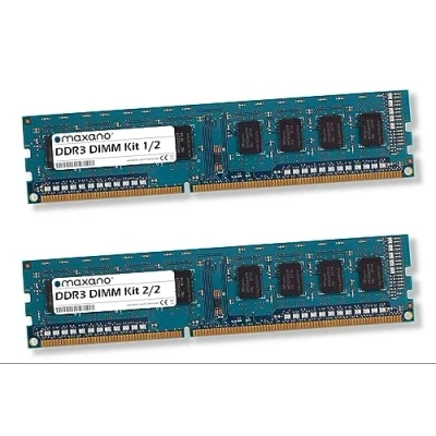 Image de Maxano Memorycity Lot de 2 barrettes mémoire RAM 8 Go (2 x 4 Go) compatibles avec Acer Aspire X5900 DDR3 1333 MHz DIMM