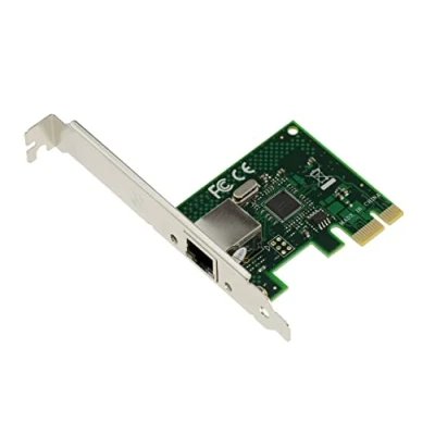 Image de KALEA INFORMATIQUE Carte contrôleur réseau PCIe GIGABIT ethernet avec Chipset Intel I210AT. Fonction PXE WOL, équerres Low et High Profile