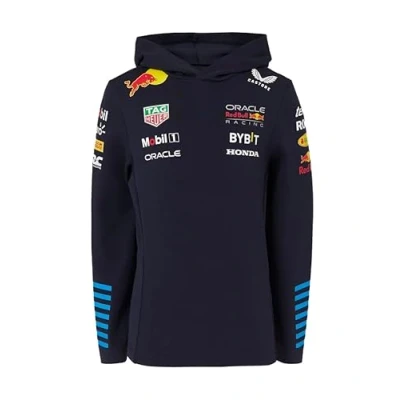 Image de Red Bull Racing Sweat à Capuche F1 Team Formula Officiel Formule 1 Bleu Enfant (FR/ES, Âge, 10 ans, Taille normale, Ciel nocturne)