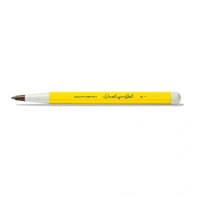 Image de LECUHTTURM1917 362452 Drehgriffel Nr. 1, Citron Stylo à bille avec encre bleue