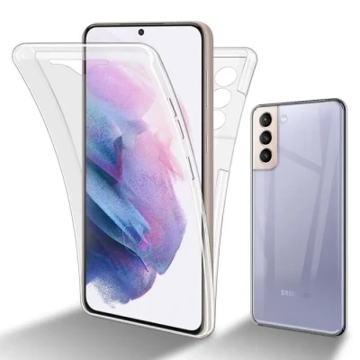Image de Coque pour Samsung Galaxy S22 PLUS en TRANSPARENT 360 Full Body Housse de protection Étui frontale et dorsale, intégrale avec d&#039;écran Neuf