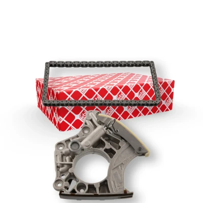 Image de FEBI BILSTEIN 101876 Jeu de distribution à chaînes Simplex, Chaîne fermée AUDI: Q7, A5 B8 Coupe, A6 C6 Avant, VOLKSWAGEN: Touareg I