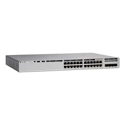 Image de Cisco Catalyst C9200L Géré L3 Gigabit Ethernet (10/100/1000) Connexion Ethernet, supportant l&#039;alimentation via ce port (PoE) Gris Neuf