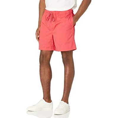 Image de Amazon Essentials Short à Entrejambe de 15 cm avec Cordon Serrage Homme, Rose Corail, M
