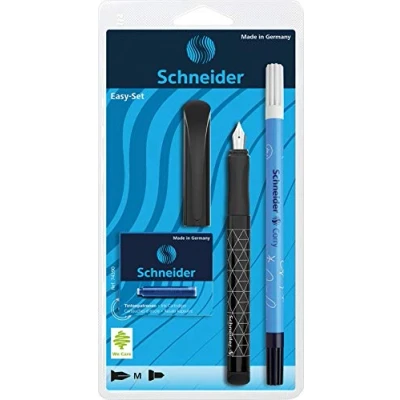 Image de 1 Stylo plume Easypen livré avec un effaceur et une boîte de cartouches standart 2 coloris différents