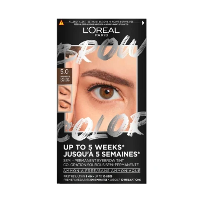 Image de L&#039;Oréal Paris Coloration Sourcils BROW Color Teinture à sourcils, Taille: 58.4 g, Brunette