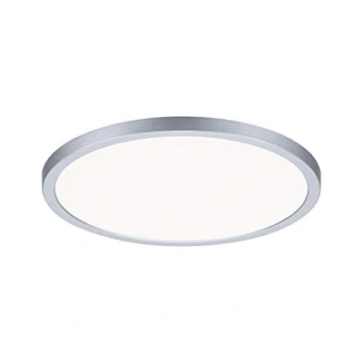 Image de Paulmann 93058 Panneau LED spots encastrés Areo VariFit IP44 gradable sur 3 niveaux 230 mm rond incl. 1x16 watts Chrome mat plastique 4000 K