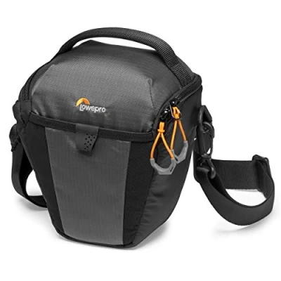Image de Lowepro Photo Active Toploader TLZ 45 AW pour Reflex et Hybride Type Sony Alpha 9 avec Sangle d’Epaule Amovible Plusieurs Poches LP37345 PWW