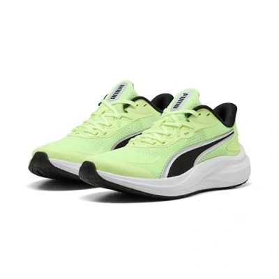 Image de Puma Skyrocket LITE 2 Unisex Chaussures de running pour enfants, Taille: 38.5, Fizzy light/black Matière synthétique / textile
