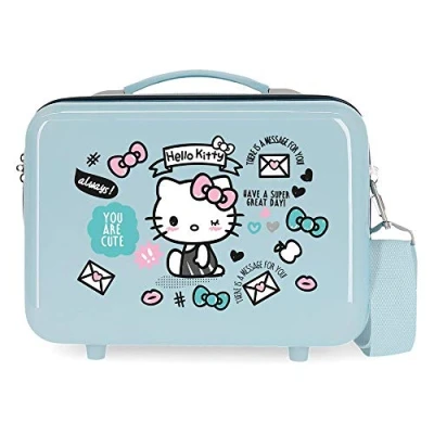Image de Hello Kitty You are Cute Trousse de toilette adaptable Bleu 29x21x15 cms ABS