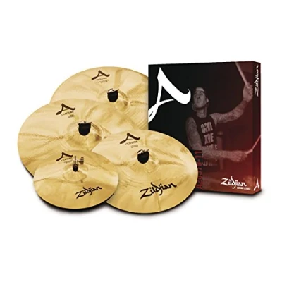 Image de Zildjian A Custom Series Cymbal Box Set 14&quot; Hi Hats, 16&quot;/18&quot; Crash, 20&quot; Medium Ride