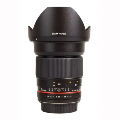 Image de Samyang 24mm F1.4 ED AS IF UMC SLR Objectif large Noir Neuf