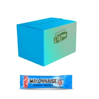 Image de 500 DOSETTES SAUCE MAYONNAISE COLONA 10 mL CHACUNE (500x10mL) YAMIZ DISTRIBUTION