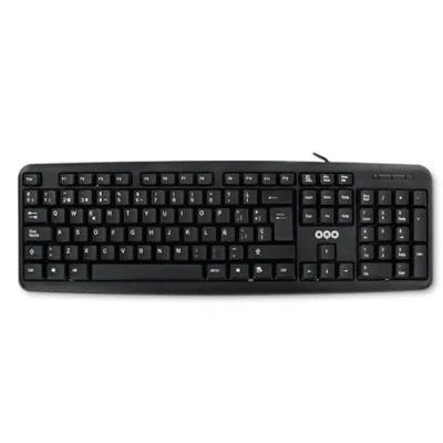 Image de Clavier OQO Modèle USB Filaire Couleur Noir Périphérique d&#039;entrée