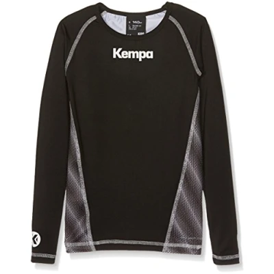Image de Kempa Attitude Longsleeve Enfant, Noir, 128.0