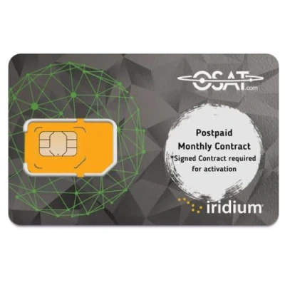Image de Iridium SIM Card &amp; Airtime (Postpaid Carte SIM)
