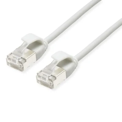 Image de Roline Câble patch U/FTP DataCenter Cat.6A (Classe EA) LSOH, fin, jaune, 3 m