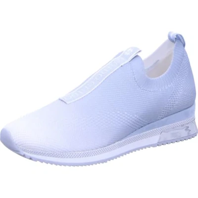 Image de Marco Tozzi BY Guido Maria Kretschmer Baskets basses, Femme, Taille: 41, Lt blue comb Textile