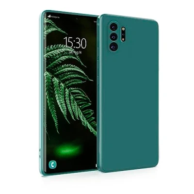 Image de MyGadget Coque pour Samsung Galaxy Note 10 Plus Case TPU Souple &amp; Soft Cover Protection Extra Fine Légère Étui Coloré Anti Choc et Rayures Olive Vert