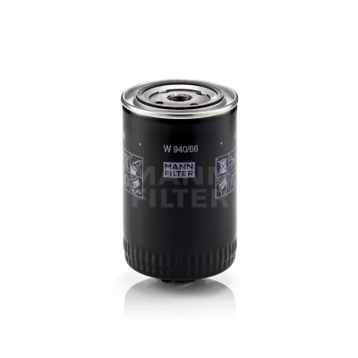 Image de MANN FILTER W 940/66 Filtre à huile 3/4 16 UNF avec un clapet de non retour vissé AUDI: A4 B7 Avant, B6 B8 Berline