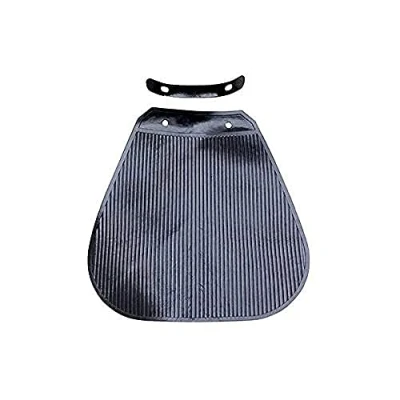 Image de GARDE BOUE AVANT SOLEX 2200 3800 5000 NOIR AVEC SUPPORT DE FIXATION BAVETTE CYCLOMOTEUR MOBYLETTE MOTO 50CC VINTAGE ANCIEN VELOSOLEX PROTEGE ROUE CACHE