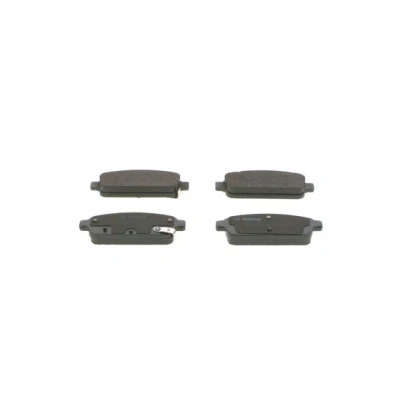 Image de BOSCH 0 986 494 435 Jeu de plaquettes frein Low Metallic avec indicateur d&#039;usure tôle anti bruit, instructions montage
