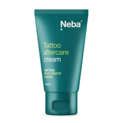 Image de Neba Baume de Soin Post Tatouage avec D Panthénol et Aloe Après pour la Peau Fraîchement Tatouée Tatouages Frais Vegan Tube 50 ml