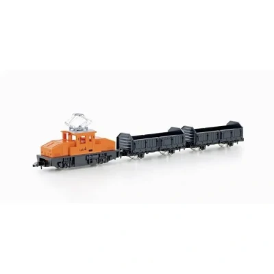 Image de KATO by Lemke K105007 N Kit de Train Marchandises E Lok BR 169 avec 2 Wagons DB Orange