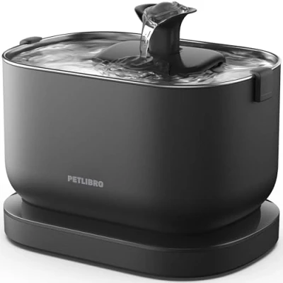 Image de PETLIBRO Fontaine a Eau Chat sans Fil avec Capteur de Mouvement, 2,5L Dockstream à pour Pile 5000mAh, 23dB Ultra Silencieuse, Facile Nettoyer, BPA, Distributeur