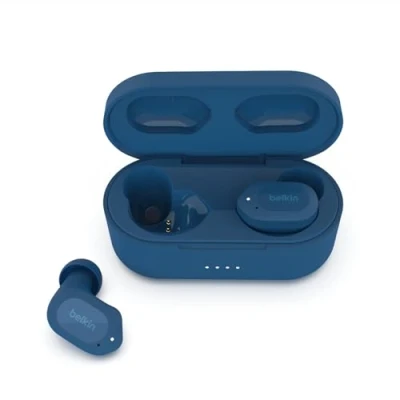 Image de Belkin SOUNDFORM Play Casque True Wireless Stereo (TWS) Ecouteurs Bluetooth Bleu Neuf