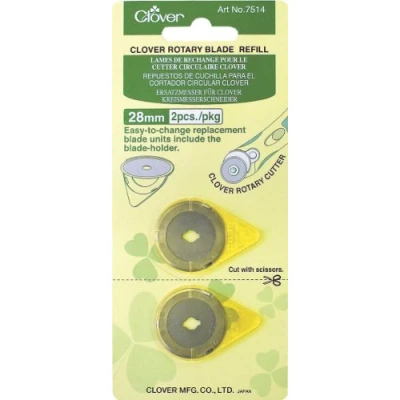 Image de Clover lame de rechange p/cutter circulair 28mm (2)
