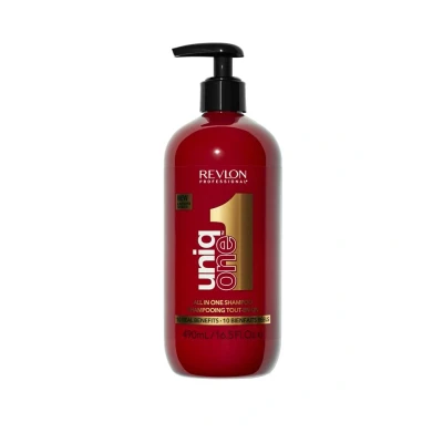 Image de Revlon Professional UNIQONE ALL IN ONE Shampoo 10 REAL Benefits Shampoing, Femme, Taille: 490 ml,