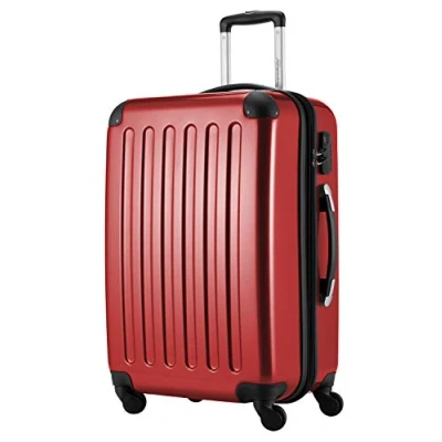 Image de HAUPTSTADTKOFFER Alex Bagage Rigide Valise Moyenne, Trolley avec 4 Roues multidirectionnelles, 65 cm, 74 litres, Rouge