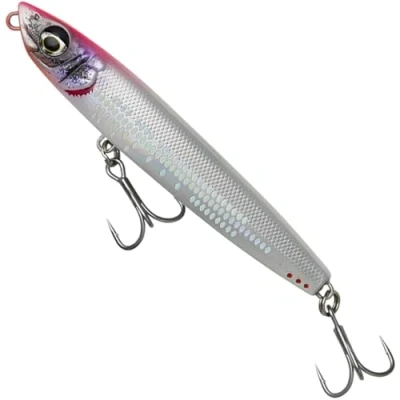 Image de Savage Gear Cast Hacker Fast Sinking Jerkbait Pink Head Ls 9.5cm (26g)