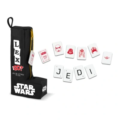 Image de Winning Moves Lex GO! Star Wars Jeu de société lettres Mots voyage d&#039;ambiance A partir 8 ans Version française